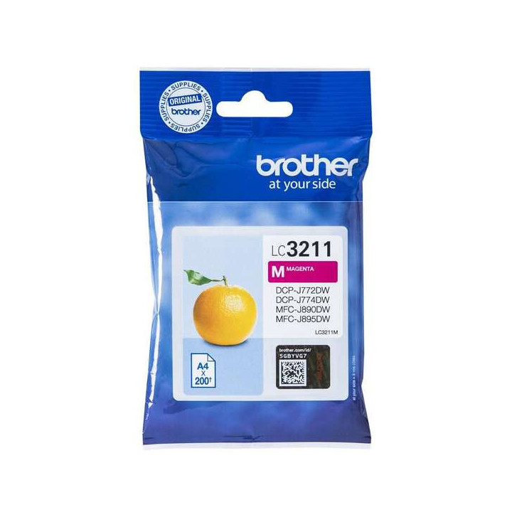 Brother LC3211 Magenta Cartucho de Tinta Original - LC3211M
