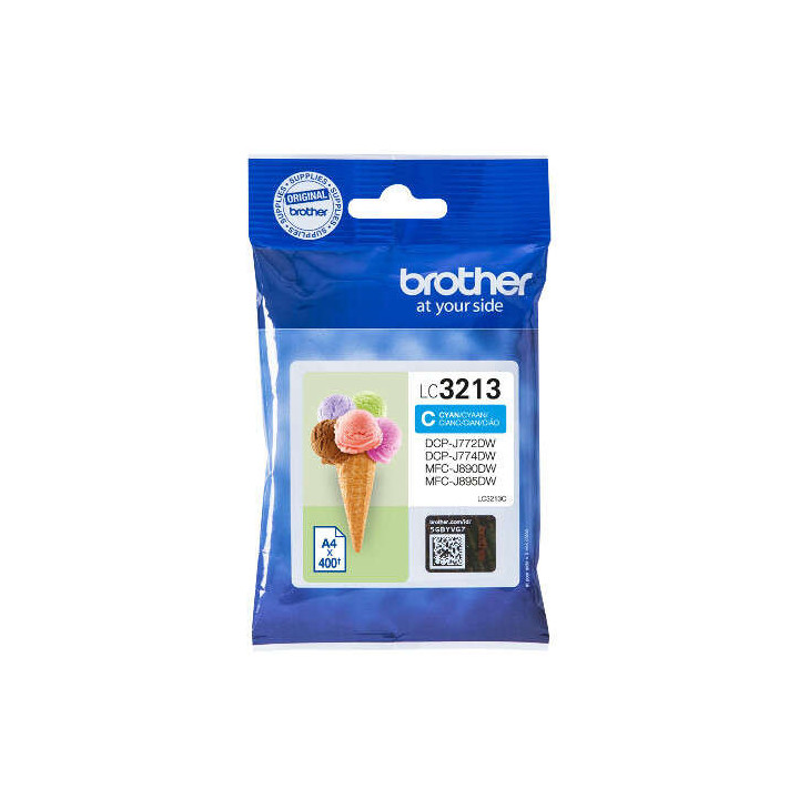 Brother LC3213 Cyan Cartucho de Tinta Original - LC3213C