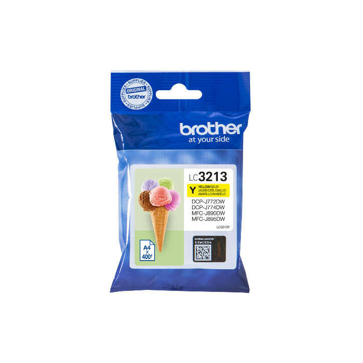 Brother LC3213 Amarillo Cartucho de Tinta Original - LC3213Y