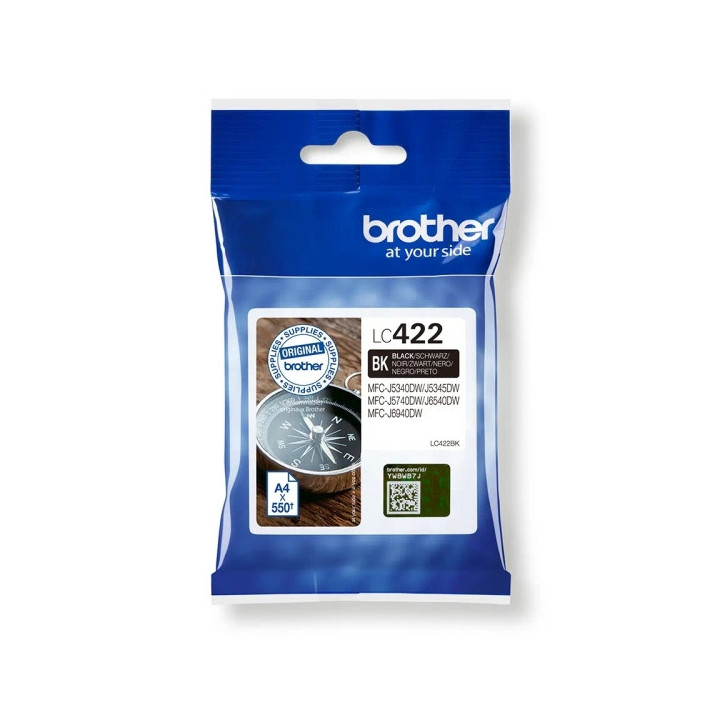 Brother LC422 Negro Cartucho de Tinta Original - LC422BK