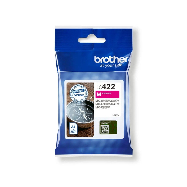 Brother LC422 Magenta Cartucho de Tinta Original - LC422M