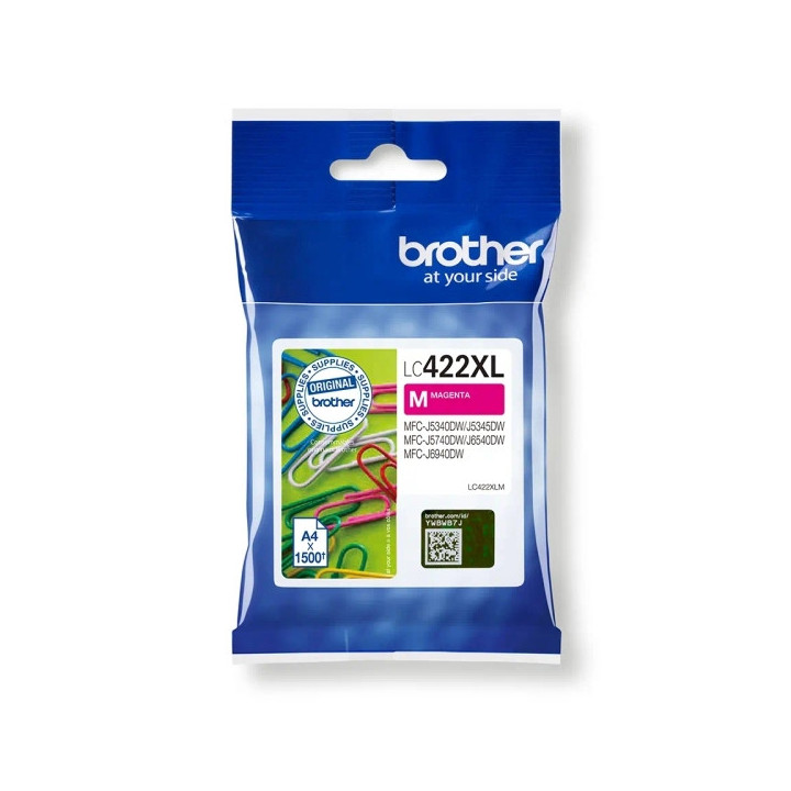 Brother LC422XL Magenta Cartucho de Tinta Original - LC422XLM