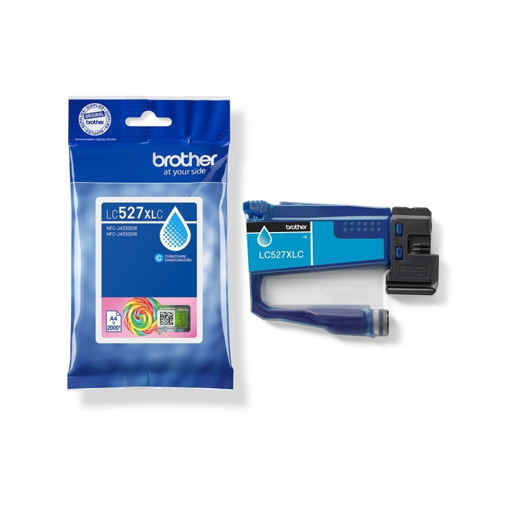 Brother LC527XL Cyan Cartucho de Tinta Original - LC527XLC