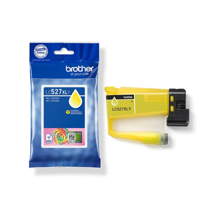 Brother LC527XL Amarillo Cartucho de Tinta Original - LC527XLY