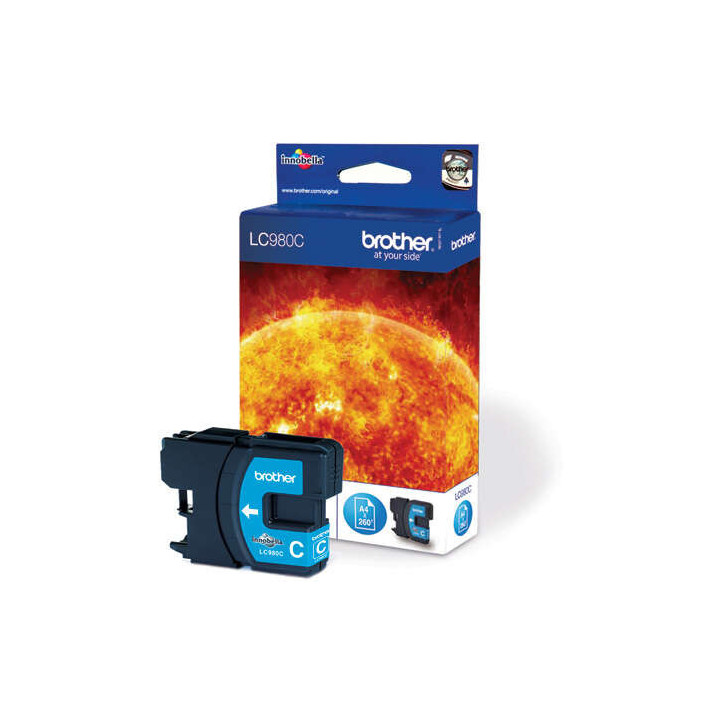 Brother LC980 Cyan Cartucho de Tinta Original - LC980C