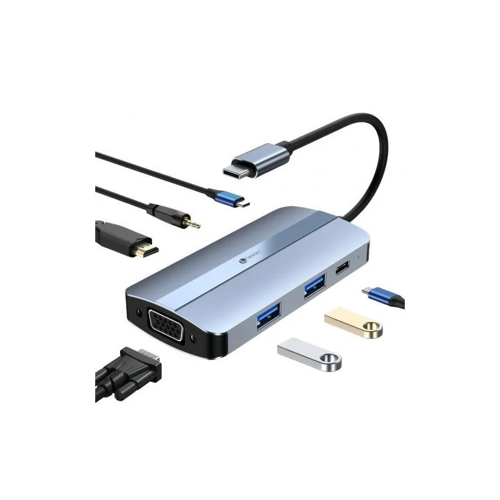 Leotec Adaptador 7 en 1 USB-C a 1xHDMI
