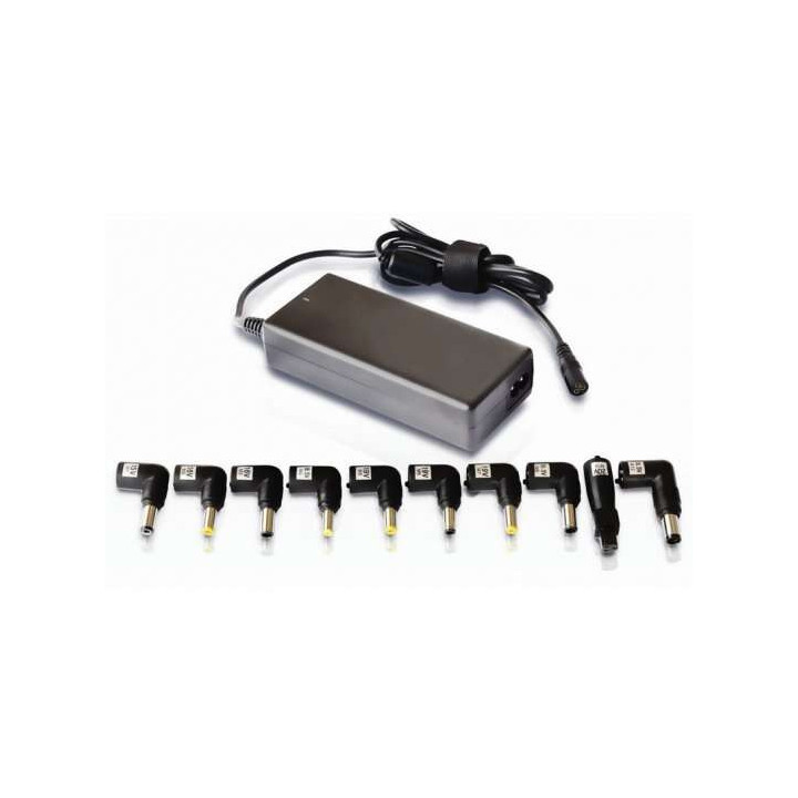 Leotec Cargador Universal Automatico para Portatil 90W - 10 Conectores Diferentes