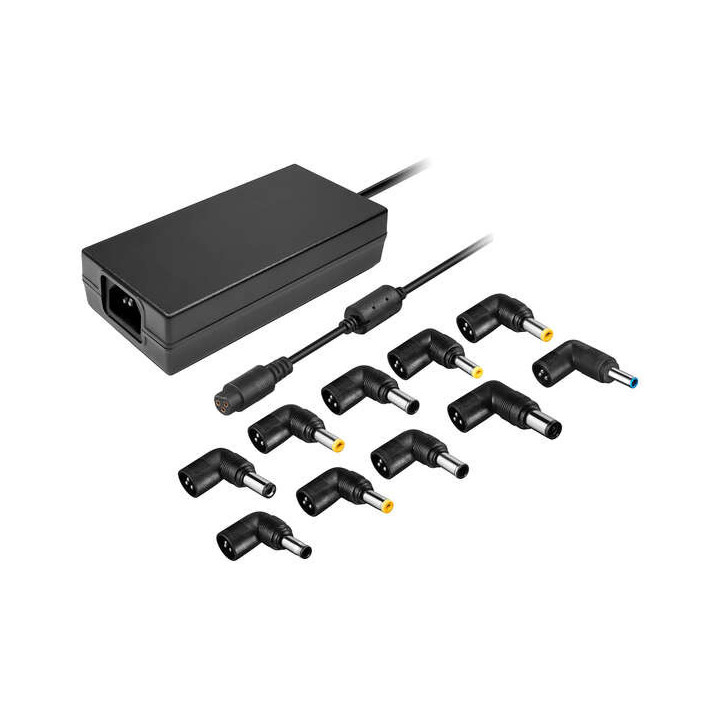 Leotec Cargador Universal Automatico para Portatil 120W - 10 Conectores Diferentes