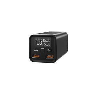 Leotec Q2 Power Bank 20000mAh 65W PD - Compatible con Portatiles - Pantalla LCD - 2x USB-A