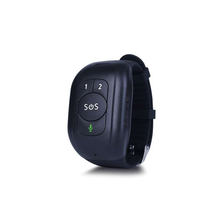 Leotec Senior Smart Band 4G - Geolocaliza en Tiempo Real - Localizacion por Medio de Redes WiFi y LBS - Monitor de Ritmo Cardia