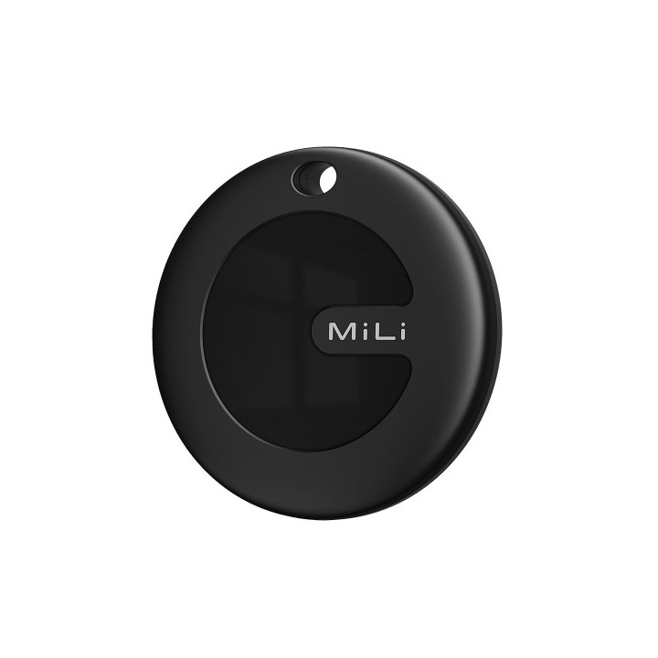 Leotec Easy Tag Negro + Llavero Marron - Compatible con IOS/Android - Color Negro/Marron