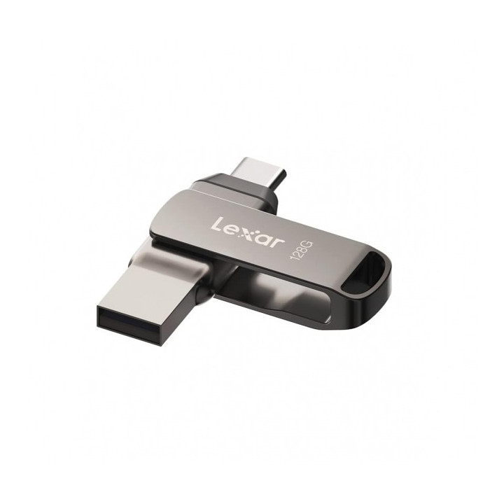 Lexar D400 JumpDrive Dual Drive Memoria USB 3.1 Type-C 128GB - Transferencias Rapidas hasta 130MB/s - Compatible con USB Type-C