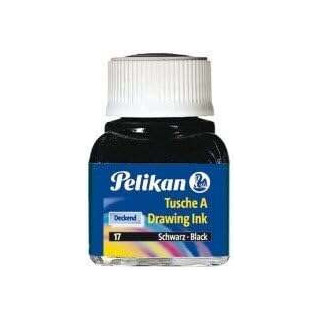 Pelikan Tinta China 523 10ml - Alta Calidad - Resistente al Agua - Ideal para Dibujo y Caligrafia - Color Siena Tostada