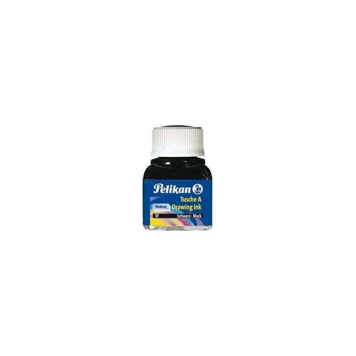 Pelikan Tinta China 523 10ml - Alta Calidad - Resistente al Agua - Ideal para Dibujo y Caligrafia - Color Siena Tostada