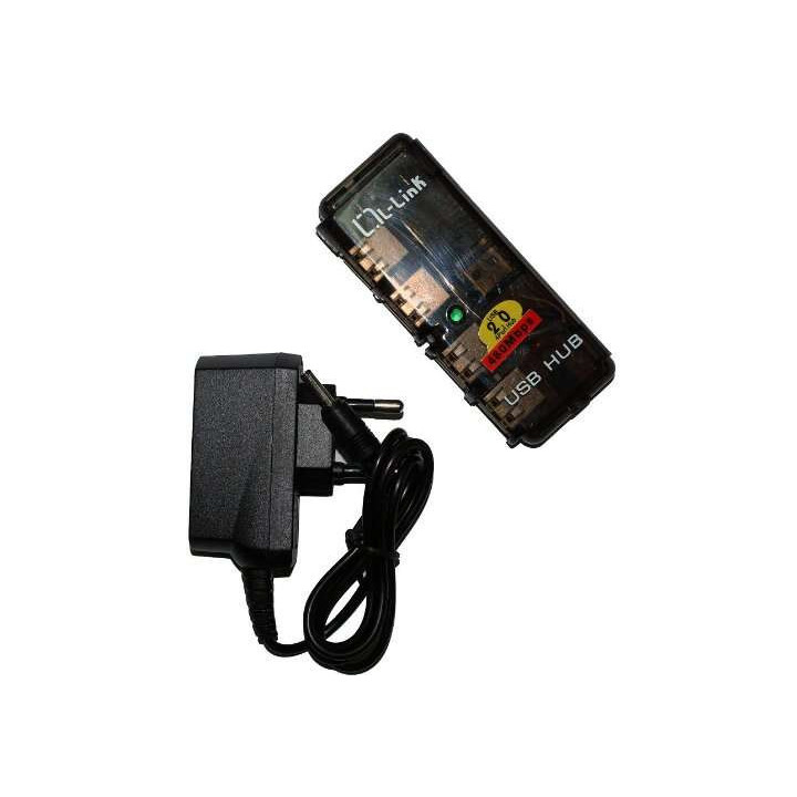 L-Link LL-UH-404L Hub 4 Puertos USB 2.0 con Alimentacion