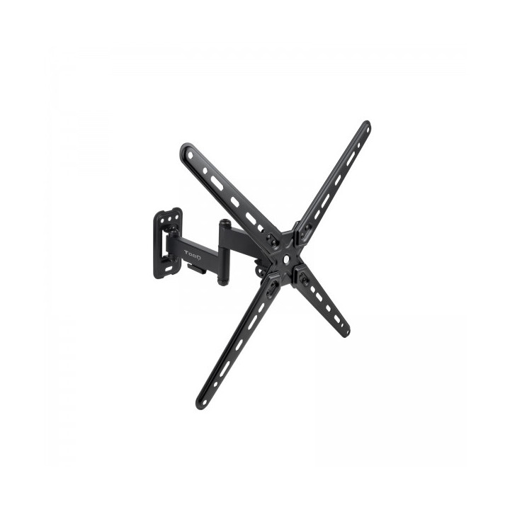 Tooq Soporte de Pared con Brazo Articulado para Pantallas de 13"-55" - Giratorio e Inclinable - Gestion de Cables - Peso Max 25