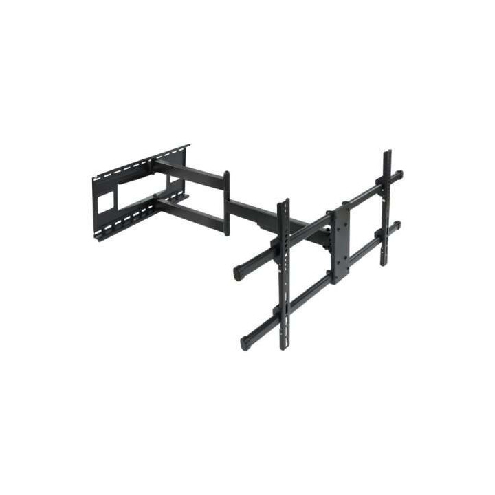 Tooq Soporte de Pared con Brazo Articulado para TV de 43"-80" - Gran Angular - Giratorio e Inclinable - Peso Max 50Kg - VESA 80