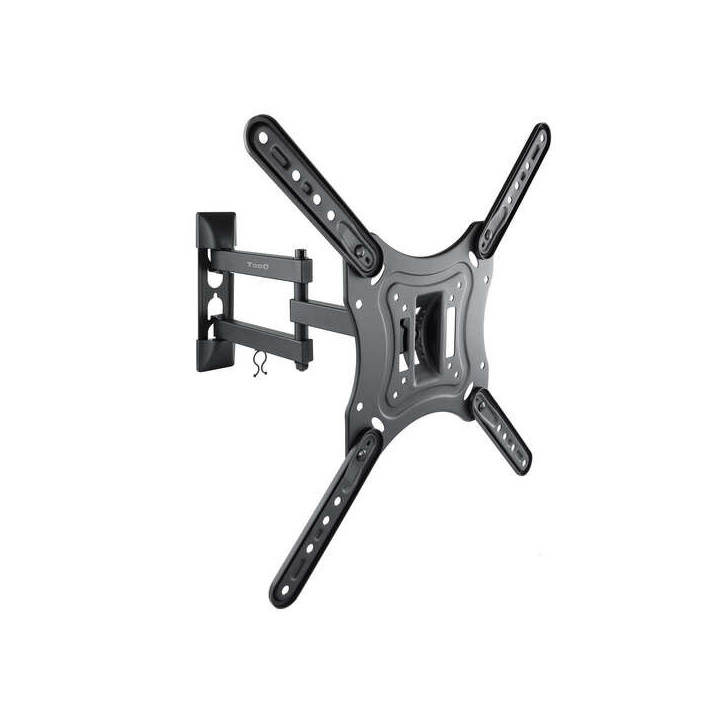 Tooq Soporte de Pared con Brazo Articulado para TV de 23"-55" - Giratorio e Inclinable - Gestion de Cables - Peso Max 30kg - VE