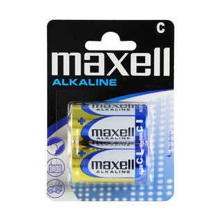 Maxell Pack de 2 Pilas Alcalinas LR14 C
