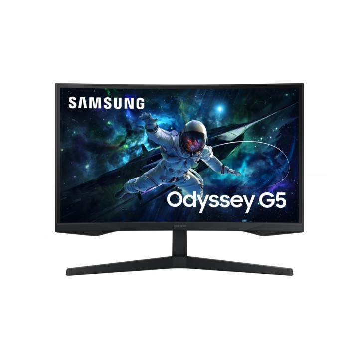 Samsung Odyssey G5 Monitor 27" Curvo 1000R LED VA QHD 165Hz FreeSync - Respuesta 1ms - Angulo de Vision 178º - HDMI