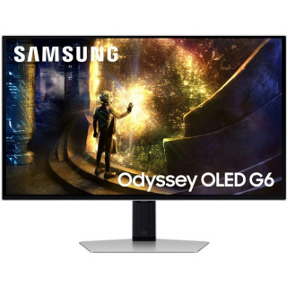 Samsung Odyssey G6 Monitor 27" OLED QHD 240Hz FreeSync y G-SYNC - Respuesta 1ms - Ajustable en Altura e Inclinable - Angulo de