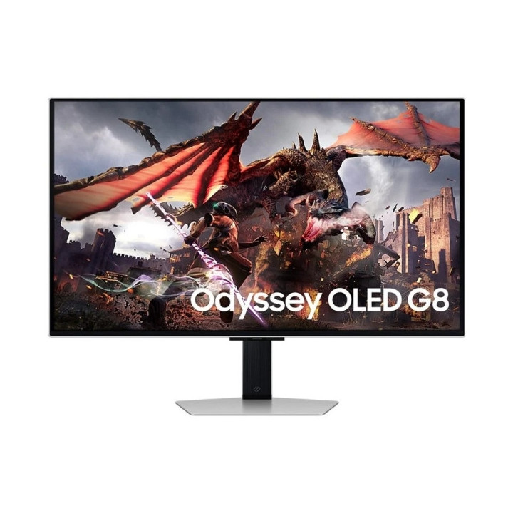 Samsung Odyssey G8 Monitor 32" OLED UltraHD 4K 240Hz FreeSync Premium Pro - Respuesta 1ms - Ajustable en Altura