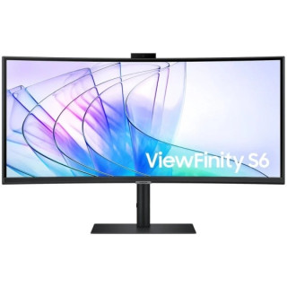 Samsung ViewFinity S65VC Monitor 34" LCD VA Curvo 1000R UltraWide WQHD 100Hz FreeSync - Webcam Integrada - Respuesta 5ms - Angu