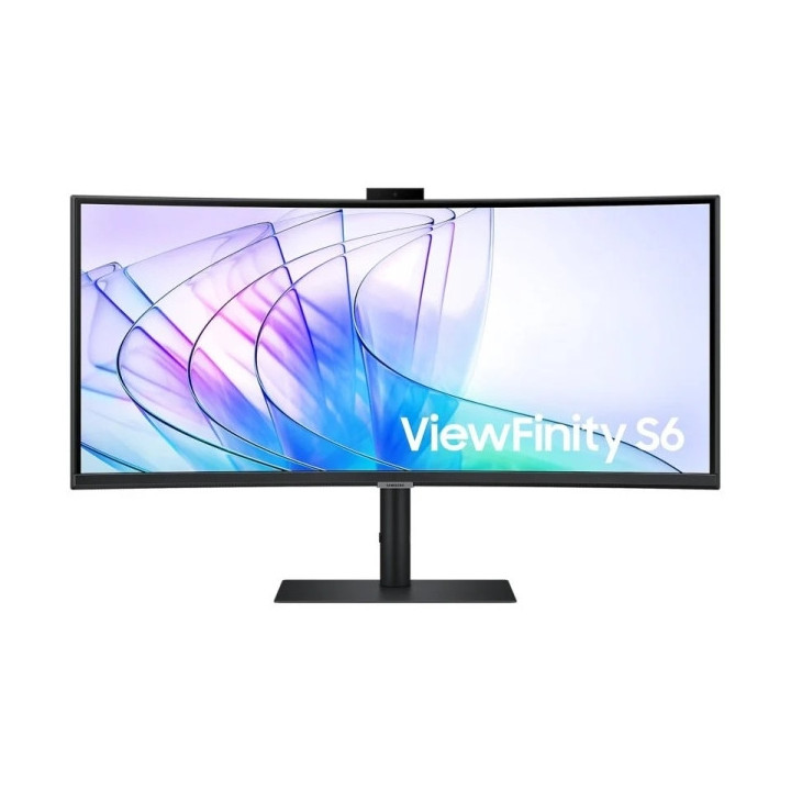 Samsung ViewFinity S65VC Monitor 34" LCD VA Curvo 1000R UltraWide WQHD 100Hz FreeSync - Webcam Integrada - Respuesta 5ms - Angu