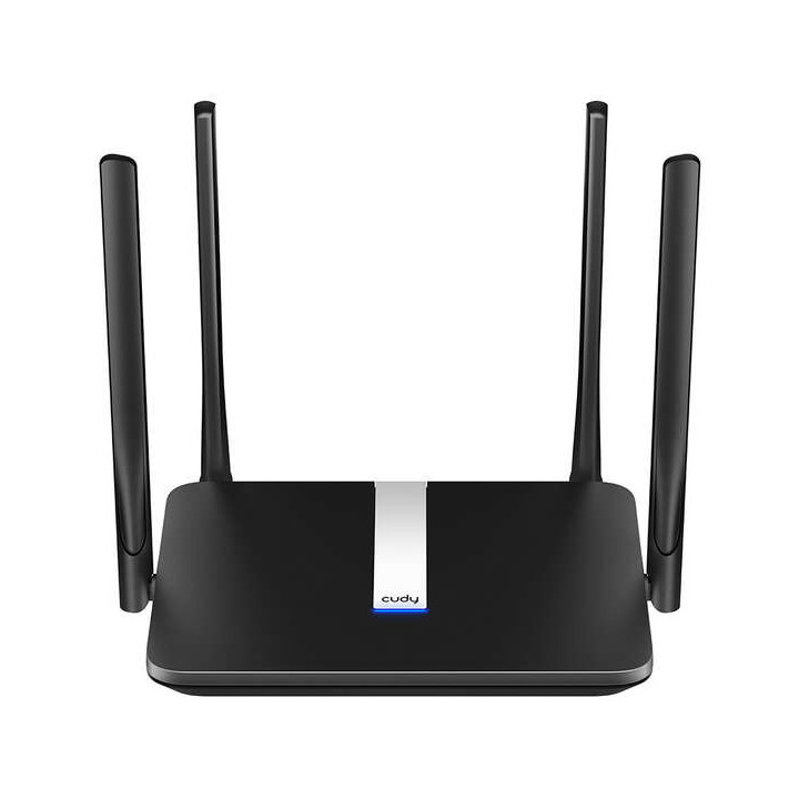 Cudy LT500 Router WiFi AC1200 4G LTE Doble Banda - 1x Puerto Wan 10/100Mbps y 3x Puertos Lan 10/100Mbps - 4 Antenas Externas