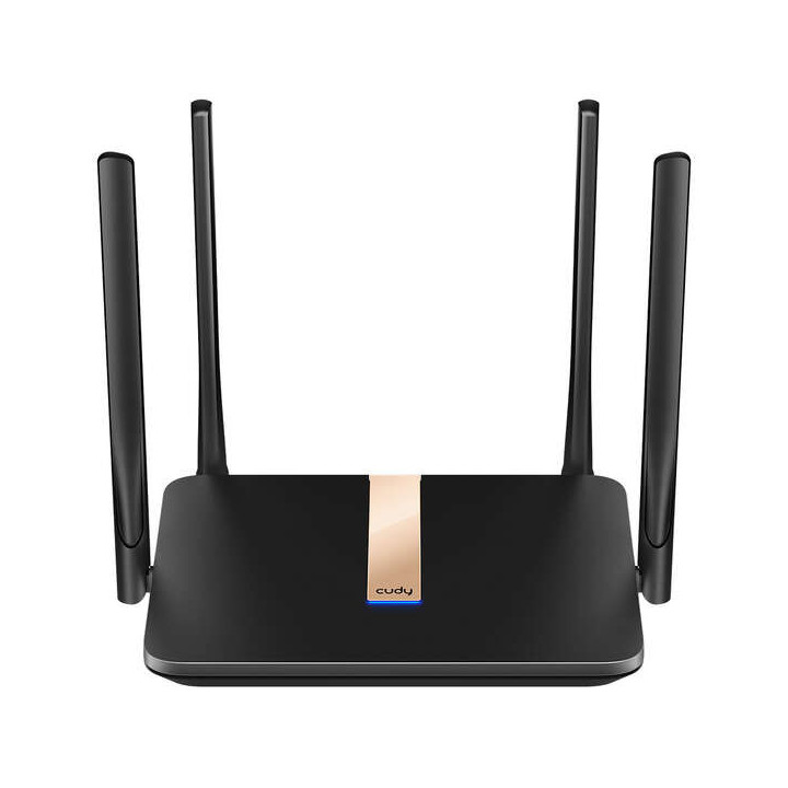 Cudy LT500D Router WiFi AC1200 4G LTE Doble Banda - 1x Puerto Wan 10/100Mbps y 3x Puertos Lan 10/100Mbps - 2x Antenas WiFi y 2x