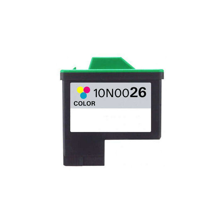 Lexmark 26/27 Color Cartucho de Tinta Generico - Reemplaza 10N0026E/10NX227E