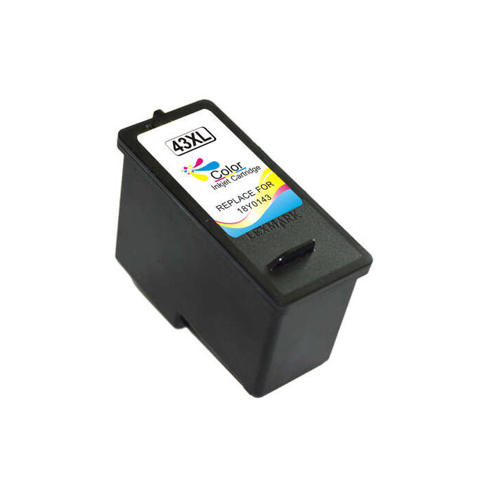 Lexmark 43XL/41 Color Cartucho de Tinta Generico - Reemplaza 18Y0143E/18Y0141E