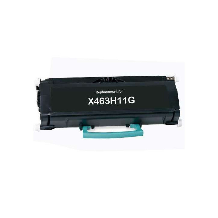 Lexmark E460/E462/X463/X464/X466 Negro Cartucho de Toner Generico - Reemplaza E460X11E/E460X31E/X463H11G/X463H21G