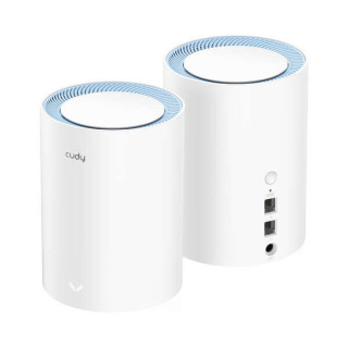 Cudy M1200 Pack de 2 Sistemas WiFi Mesh AC1200 Dual Band - 867Mbps en 5GHz