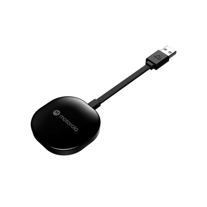 Motorola MA1 Adaptador Inalambrico Android Auto - WiFi - Bluetoth 5.0 - Color Negro