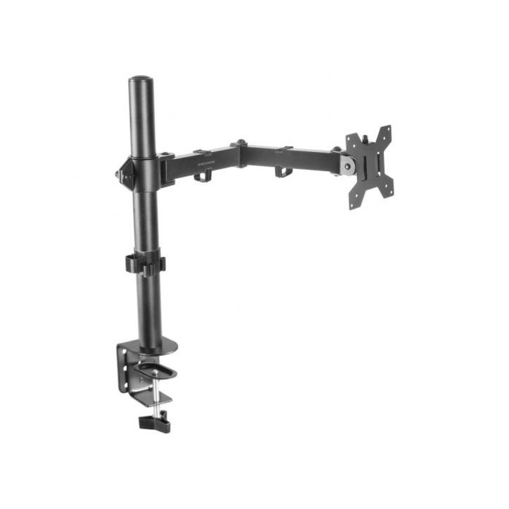 Mars Gaming MARM1 Soporte de Monitor - Ajuste Personalizado - Brazo Articulado - Gestion de Cables - Instalacion VESA Rapida -
