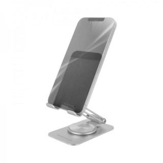 Mars Gaming MA-RSS Soporte para Smartphone - Aluminio ligero - Rotacion 360º - Ajuste altura 180º - Base antideslizante - Col