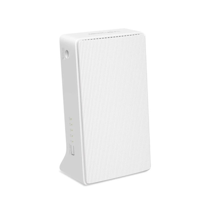 Mercusys Router Inalambrico 4G LTE- 300 Mbps en 2.4GHz y 867 Mbps en 5GHz - 2 Puertos 10/100Mbps - Color Blanco