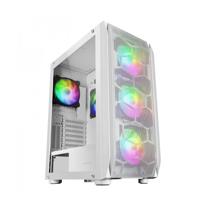 Mars Gaming MC-KX Caja PC - Maxima Refrigeracion - 5 Ventiladores - Sistema CPU FREEZER - Compatible con Refrigeracion Liquida