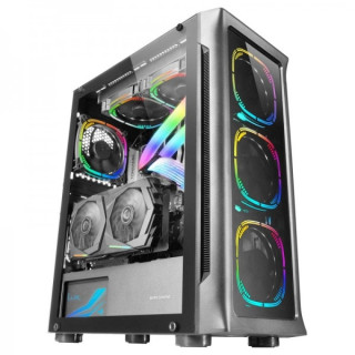Mars Gaming MC-Neo Torre Gaming Premium - Refrigeracion CPU FREEZER - 4 Ventiladores ARGB - Cristal Templado - Soporte E-ATX -