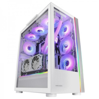 Mars Gaming MC-ULT Caja Gaming CUSTOM - Doble Cristal Templado - Soporte E-ATX - Capacidad para 9 Ventiladores - Almacenamiento