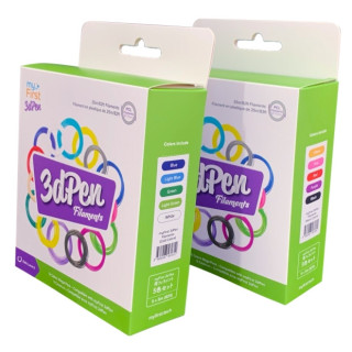 MyFirst Filament Refill - Pack 5 Recambios Filamentos para 3D PEN Make - Colores Frios