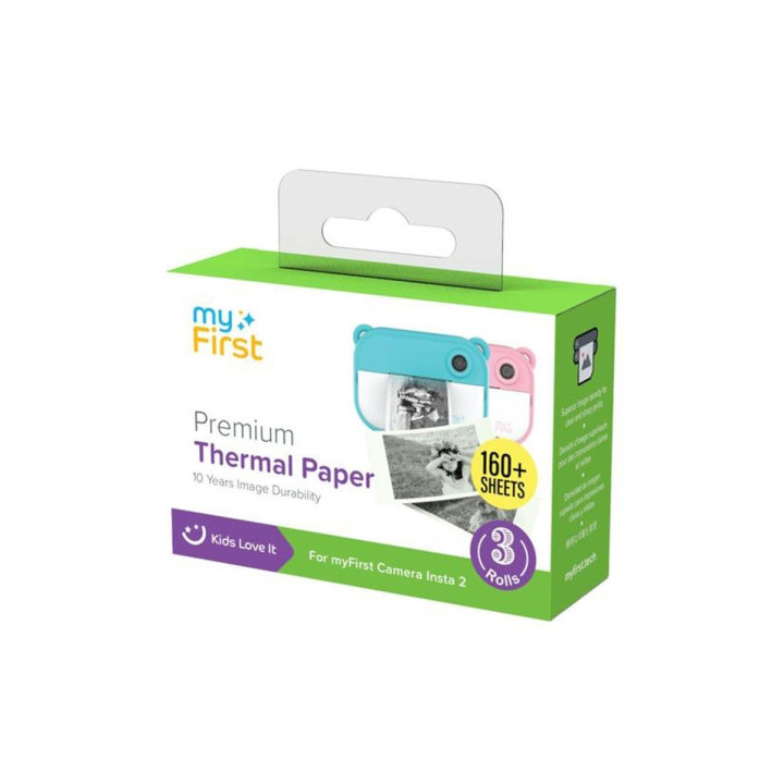 MyFirst Camera Paper Refill - 3 Rollos de Papel Termico para Imprimir de Recambio - 160 Fotos - Para Insta 20