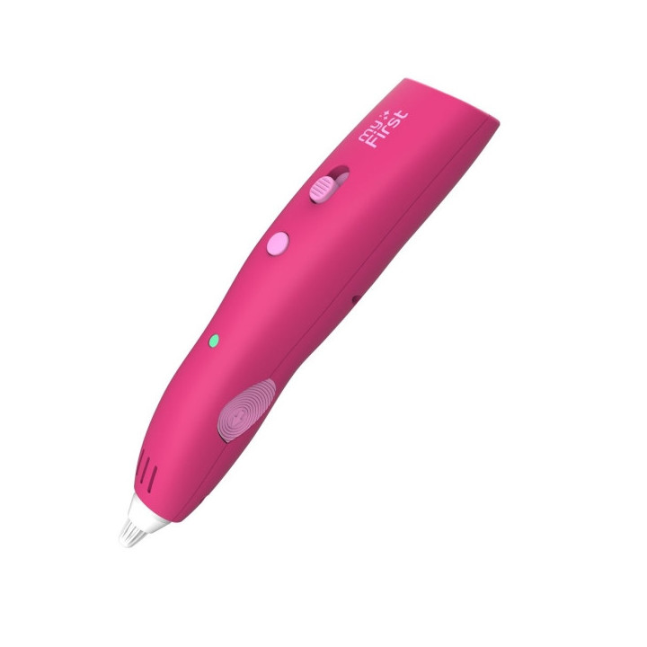 MyFirst 3D Pen Make - Lapiz para Dibujar con Filamentos de Baja Temperatura - Incluye + 25M de Filamento - Diferentes Colores -