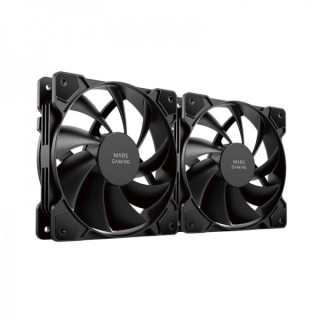 Mars Gaming MF-PWMX2 Ventilador - Ventilacion Superior - Silencio Absoluto - Tecnologia FDB - Juntas Anti-vibraciones - Sistema