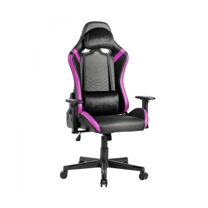 Mars Gaming MGC-PRO Silla Gaming - Cuero PU - Cojines Soft-Touch - Reposabrazos 2D - Respaldo Reclinable 135º - Soporta 150 kg