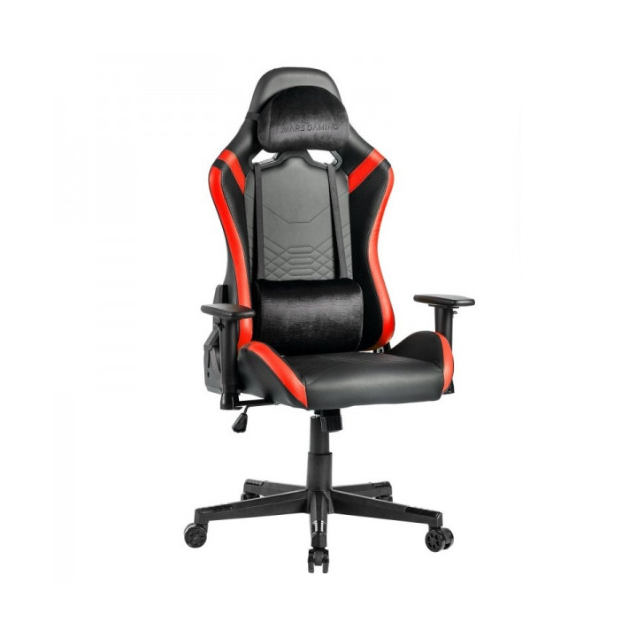 Mars Gaming MGC-PRO Silla Gaming - Cuero PU - Cojines Soft-Touch - Reposabrazos 2D - Respaldo Reclinable 135º - Soporta 150 kg