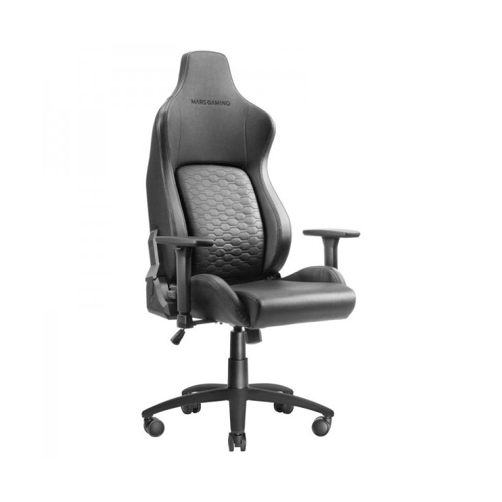 Mars Gaming MGC-ULTRA Silla Gaming Premium - Respaldo ERGOFIT - Reclinacion 160º - Apoyabrazos 3D - Base Acero - Cojin Soft-To