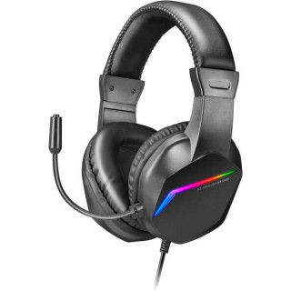 Mars Gaming Auriculares MH122 Ultraligeros con Iluminacion FRGB Rainbow - Sonido Hi-Fi Ultra-Bass Spatial Sound - Diseño Ergon