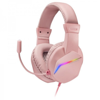 Mars Gaming MH122 Auriculares Gaming - Sonido Hi-Fi Ultra-Bass - Iluminacion FRGB - Cancelacion de Ruido Pasiva - Compatibilida
